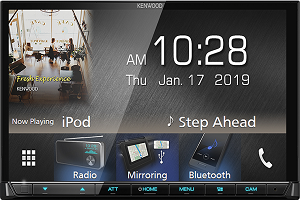   Kenwood DMX7019BT : 2Din 7" Monitor usb  Bluetooth Receiver