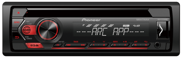 Pioneer deh-s1250ub : CD/USB/AUX Digital Media Receiver