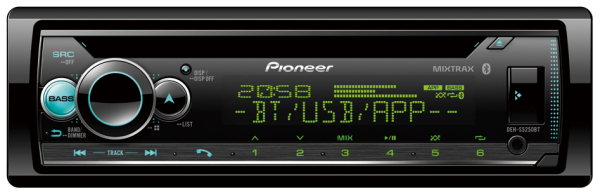 Pioneer DEH-S5250BT : CD Receiver with Dual Bluetooth