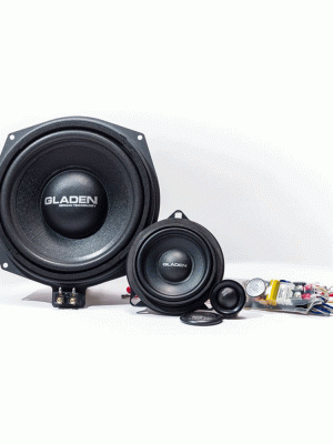 Gladen ONE 201 BMW Alph-a : Car Specific 3-way Speaker System for BMW
