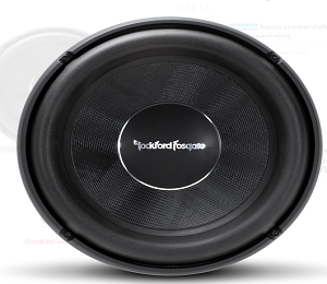Scroll for videos... Power 13" T2 Single 1-Ohm Subwoofer T2S1-13
