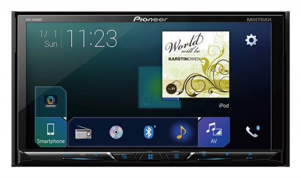 Pioneer AVH-Z5050BT - 2DIN - 7" DVD Monitor usb Bluetooth Receiver