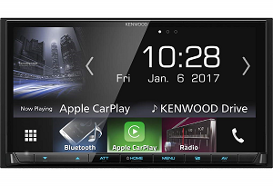 KENWOOD DDX9017SM : 2Din 7" DVD Monitor usb Bluetooth wi fi Receiver
