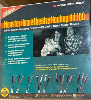 Monster Home Theatre Hookup Kit 100
