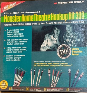 Monster Home Theatre Hookup Kit 300